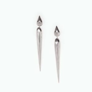 boucles d oreilles double drop argent nour mira bijoux 001