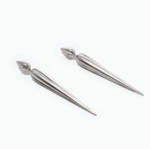 boucles d oreilles double drop argent nour mira bijoux 002