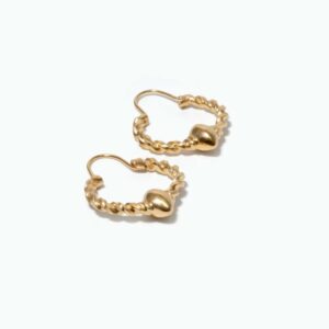 boucles d oreilles mini storm doré nour mira bijoux 002